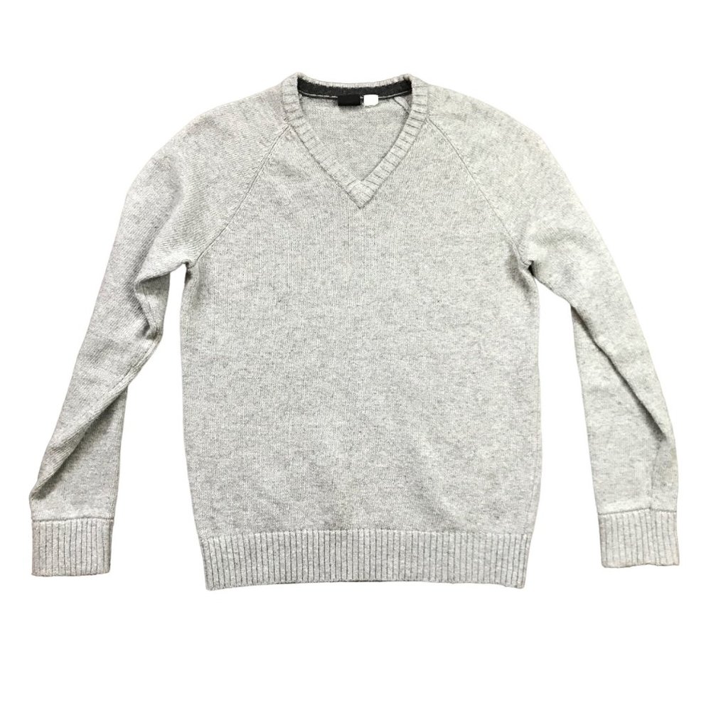 Urban‎ Outfitters BDG Wool Blend V-Neck Sweater Men's Medium Gray Long Sleeve